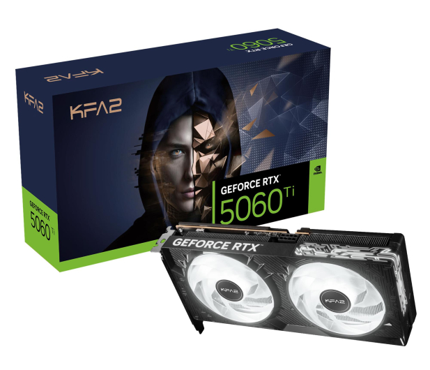 KFA2 GeForce RTX 5060 Ti 1-Click OC 16GB GDDR7 DLSS5 - 1340364 - zdjęcie